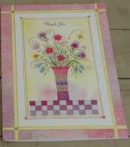 Nice NEVER USED Vintage Thank You Greeting Card, GREAT CONDITION - £1.57 GBP