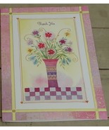 Nice NEVER USED Vintage Thank You Greeting Card, GREAT CONDITION - $2.70 CAD