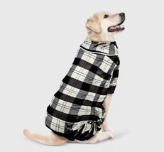 Wondershop Target Dog Pajamas  Plaid Black Red White Medium or XS NEW - £9.88 GBP