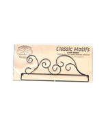 Classic Motifs Curl 12 Inch Split Bottom Craft Holder - £15.04 GBP