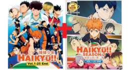 DVD Japan Anime HAIKYU!! Complete Season 1+2 (1-50 End) English Sub, ALL Region - £51.85 GBP