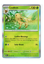 Pokemon TCG - Leafeon 5/131 Rare Holo Prismatic Evolutions Scarlet &amp; Vio... - $1.75