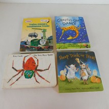 Lot of 4 Children Kids Board Books Sheep Giraffe Thomas Friends Very Busy Spider - £9.10 GBP