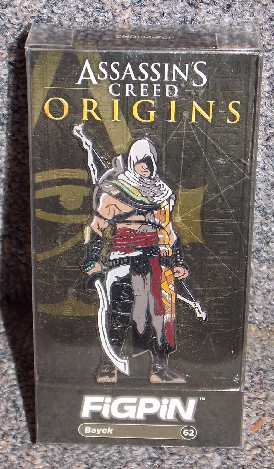 2017 Assassins Creed Origins Bayek Fig Pin New In The Package # 62 - £15.72 GBP