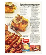Nabisco Dromedary Pound Cake Mix Recipes Vintage 1976 Full-Page Magazine Ad - €8,30 EUR
