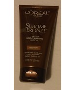 L&#39;Oreal Paris Sublime Bronze Tinted Self-Tanning Lotion, Medium, 5 fl oz - £7.41 GBP