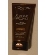 L&#39;Oreal Paris Sublime Bronze Tinted Self-Tanning Lotion, Medium, 5 fl oz - £7.32 GBP