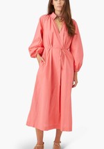 Xirena Women&#39;s Arabella Dress Coral Glow Lightweight Woven Cotton XS NWOT - £54.84 GBP