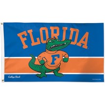 Florida Gators Single-Sided90cmx150cm/3x5FT Deluxe Mascot Flag - £15.46 GBP