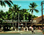 Internazionale Marketplace Waikiki Honolulu Hawaii Hi Unp Cromo Cartolin... - $5.08