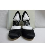 BCBG Max Azria Size 7.5 M Amaris Black Satin Pumps New Womens Shoes - £65.30 GBP