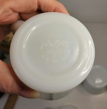 4 Fire-King Ware Milk Glass Coffee Mugs image 8