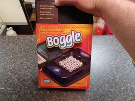 2003 Boggle Game Folio Edition. Hasbro With Travel Case - $19.79