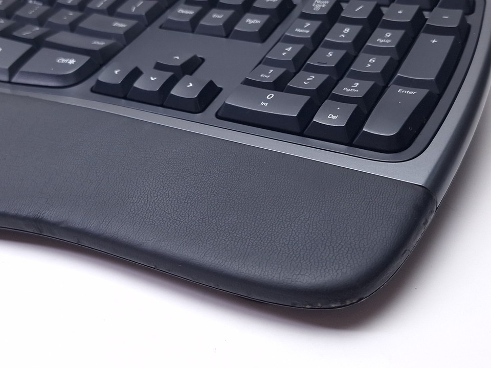 Microsoft Natural Ergonomic Keyboard 4000 V1.0 USB Wired Black  TESTED Item image 10