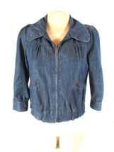 Ambbition womens  PS L/S blue full zip FULLY LINED denim jacket (C5) - $17.00