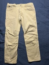 Kuhl Vintage Patina Dye Khaki Pants Men’s Size 36x30 Beige - £23.30 GBP