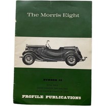 The Morris Eight Number 52 Profile Publications Cars UK England Pamphlet - $11.96