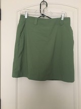 Nike Fit Dry Women&#39;s Skirt Golf Tennis Size 4 Green - £35.66 GBP