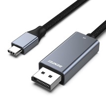 BENFEI USB-C to DisplayPort 6 Feet Cable(4K@60Hz 2K@144Hz), USB Type-C to Displa - £13.27 GBP