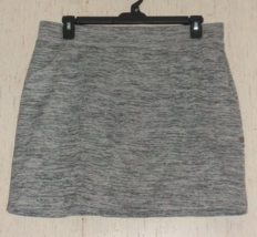 New Womens Croft &amp; Barrow Gray Heather Pull On Knit Cargo Skort Size L - £22.38 GBP