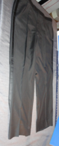 FORMAL WEDDING PROM BALL QUINCE TUXEDO PANTS W/ BLACK STRIPE 36X31.5 - $40.04 CAD