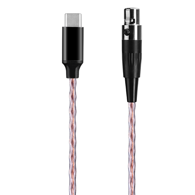 6N USBC TYPEC Audio Cable For AKG K267 TIESTO K712 Q701 K171 MKII MK2 Headphones  			