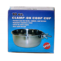 Stainless Steel Spot Clamp-On Coop Cups - £6.21 GBP+