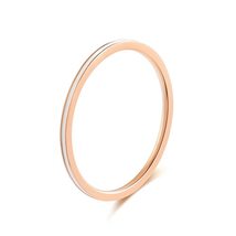 Fashion Jewelry Wedding Couple Gift Drip Oil Ring Titanium Steel Very Fine(10,Bl - £7.43 GBP
