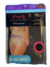 Maidenform Flexees Brief Shapes Firm Cool Comfort FP0051 Black 3XL  - £9.36 GBP