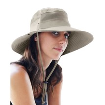 Wide Brim Sun Hat For Men And Women - Mens Bucket Hats With Uv Protection For Hi - £26.57 GBP