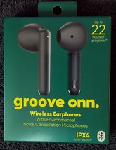 Onn Grove Wireless Earbuds IPX4 Crystal Clear Sound Long Battery Life -B... - $18.70