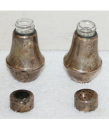 Duchin Creations Glass Lined Sterling  Silver Weighted Salt &amp; Pepper Sha... - $512.99 MXN