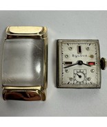 Bulova Beau Brummell Art Deco Wrist Watch As Is Not Running Vtg - $54.31 CAD