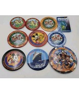 Lot Of 10 90s Y2k Disney Authentic Vintage Pin-back Buttons  Holographic... - $32.71