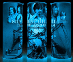 Glow in the Dark Silent Hill 4 The Room Survival Horror Cup Tumbler 20oz - £18.16 GBP
