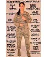 NEW SUMMER RABU USAF TROUSERS TIGER STRIPE ABU PANTS ALL SIZES MALE &amp; FE... - $34.31