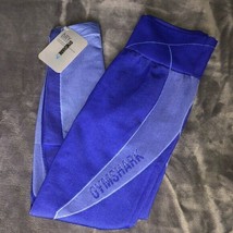 NEW GYMSHARK Turbo Seamless Compression Fit Leggings Cobalt Blue Size XS - $37.62