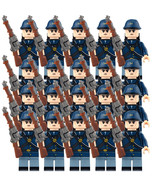 American Civil War 1861 Union Army The Northern 20 Minifigures Lot - $36.89 CAD