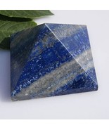 Top Natural Lapis lazuli pyramid crystal chakras quartz wand point heali... - £17.11 GBP