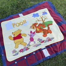 Disney Pooh Piglet and Tigger yellow fleece blanket throw - £26.95 GBP