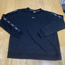 Nike Womens Oversized Crew Neck Black CN6872 010 Size Small - $18.63