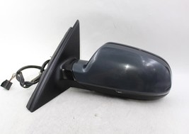 Left Driver Side Gray Door Mirror Power Painted Fits 2010-2016 AUDI A4 O... - £105.92 GBP