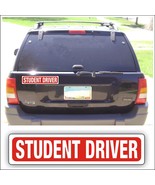 Magnet Magnetic Sign STUDENT DRIVER new rookie training drivers educatio... - $13.83