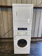 SPEED QUEEN ELECTRIC STACK WASHER DRYER MODEL:STENCASP175TW01 SN:2208064... - $2,475.00