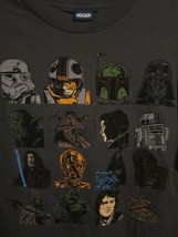 Nwt - Star Wars Character Images Dark Gray Adult Size M Short Sleeve Tee - £11.85 GBP