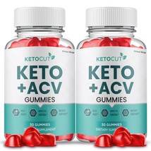 KetoCut Keto ACV Gummies, Keto Cut ACV Max Strength Formula (2 Pack) - $36.48