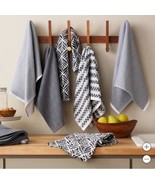 KitchenAid Kitchen Towels Gray Multicolor 8-Pack Rectangular Absorbent D... - $817.81 MXN