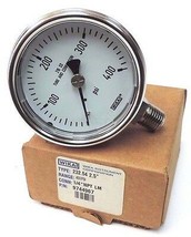 NIB WIKA TYPE: 232.54 2.5&#39;&#39; P/N: 9744967, CONN: 1/4&#39;&#39; NPT LM, RANGE: 400PSI - $48.95