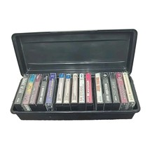 Lot Of 15 Country and Other Cassette Tapes With Plastic Case in Good Con... - £12.61 GBP