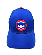 Chicago Cubs Baseball Hat Fitted Size Medium / Large Old School Retro Logo Bear - £29.27 GBP